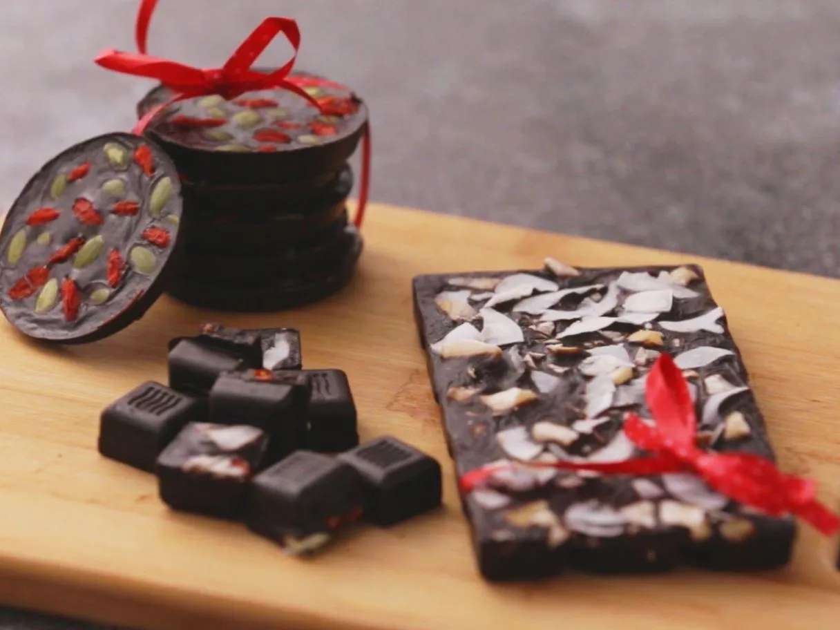 domowa czekolada z olejem kokosowym krok po kroku