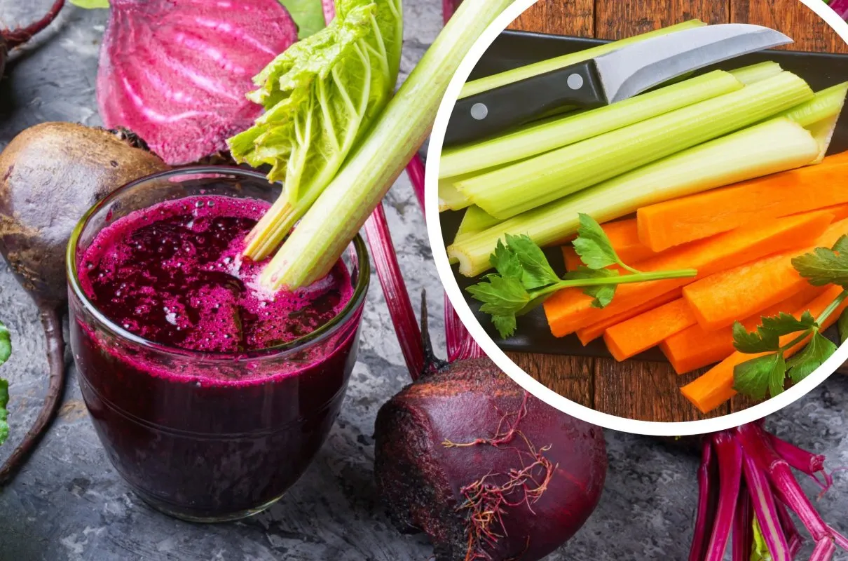 r&oacute;żne koktajle z buraka na odchudzanie, kolorowe, świeże składniki