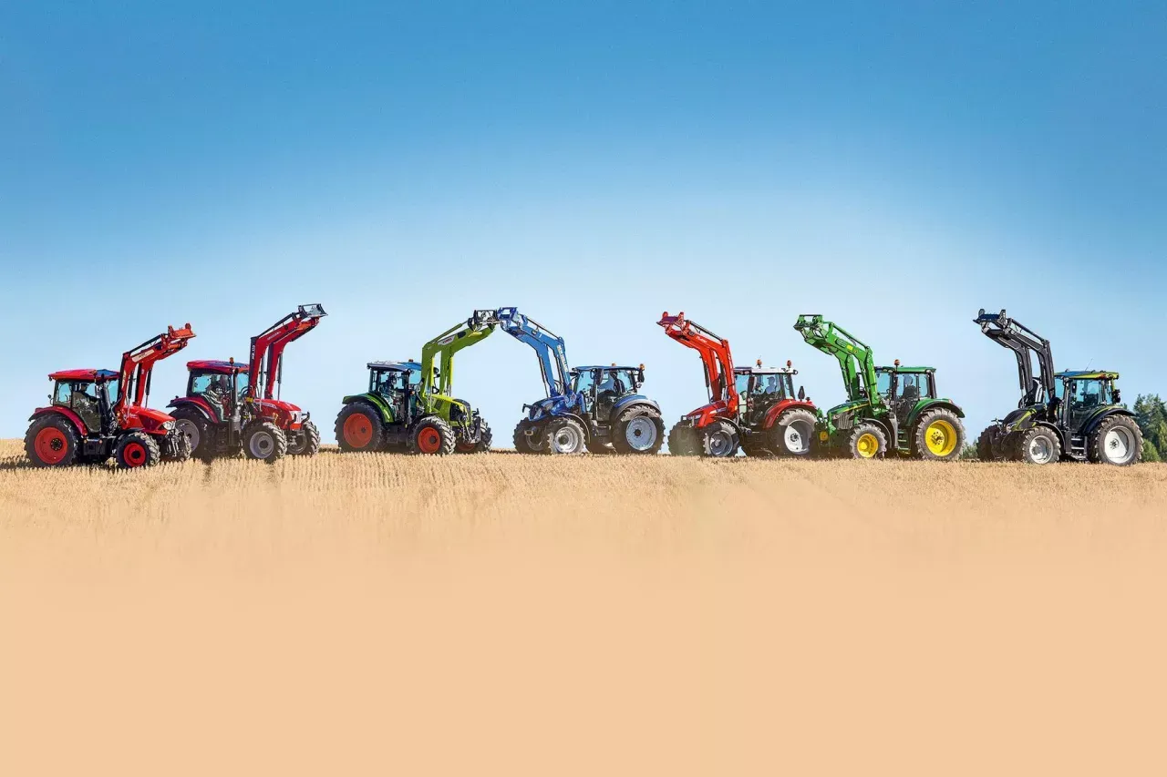 ciągniki rolnicze John Deere New Holland Case IH