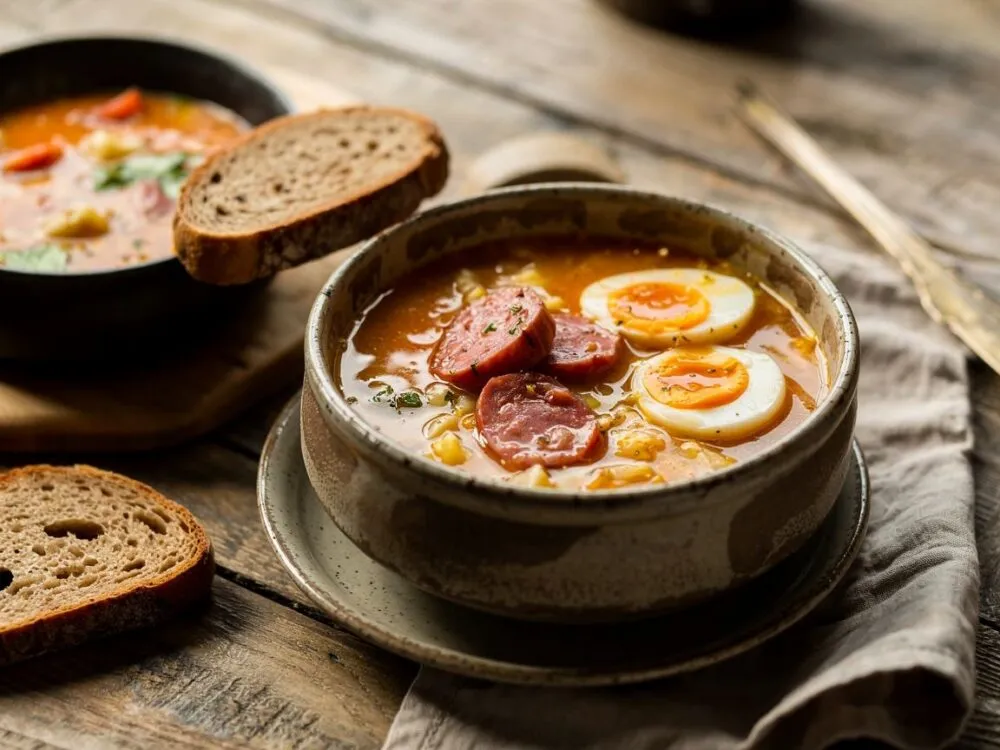 żurek wielkanocny i barszcz biały por&oacute;wnanie