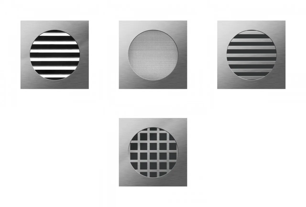 Rodzaje kratek wentylacyjnych zewnętrznych na budynku