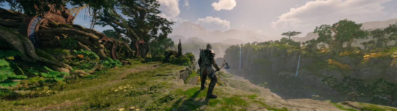 God of War Ragnar&ouml;k PC ultra-wide 4K screenshot