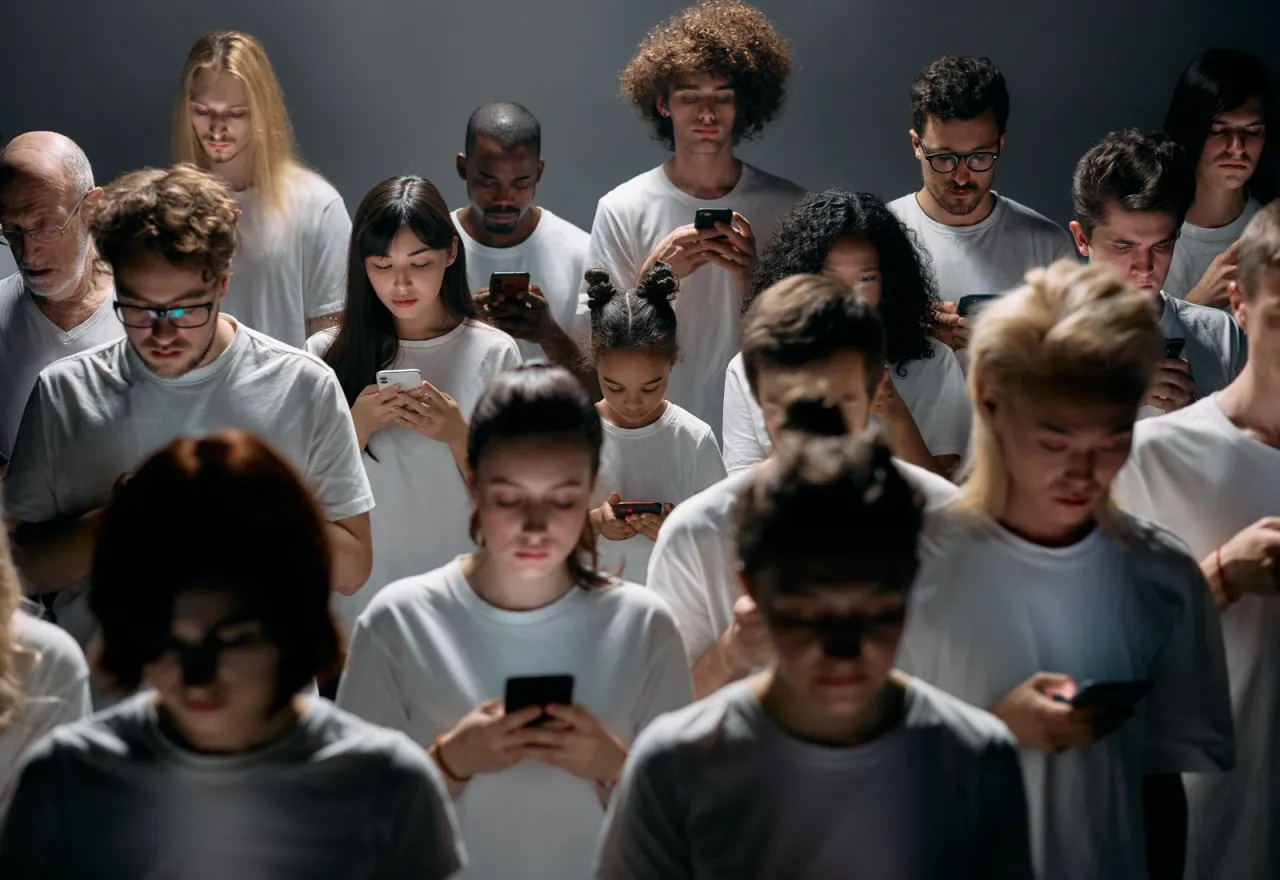 młodzi ludzie presja medi&oacute;w społecznościowych