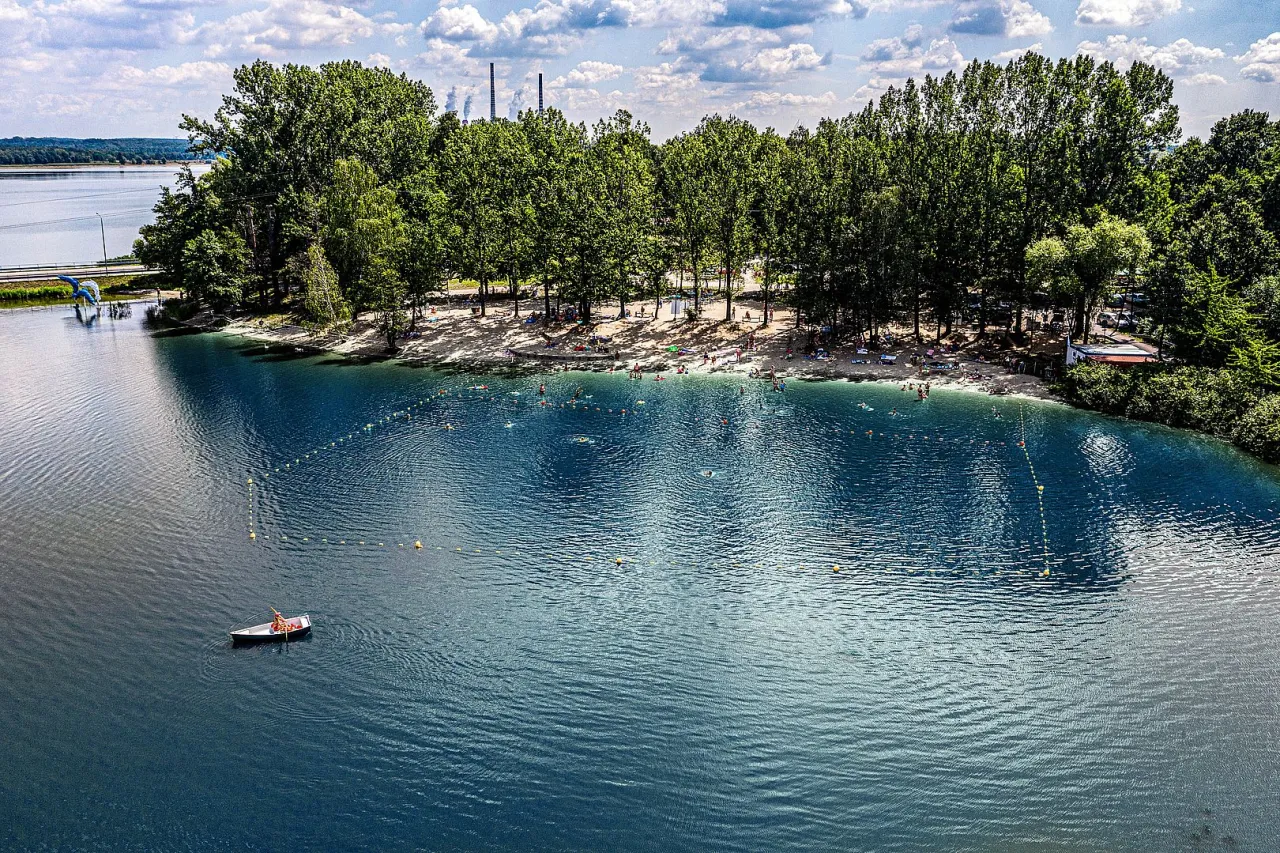 zalew rybnicki elektrownia pniowiec
