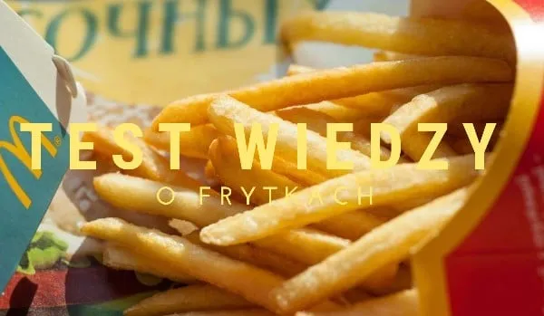 para dzieli się jedzeniem frytki test związku