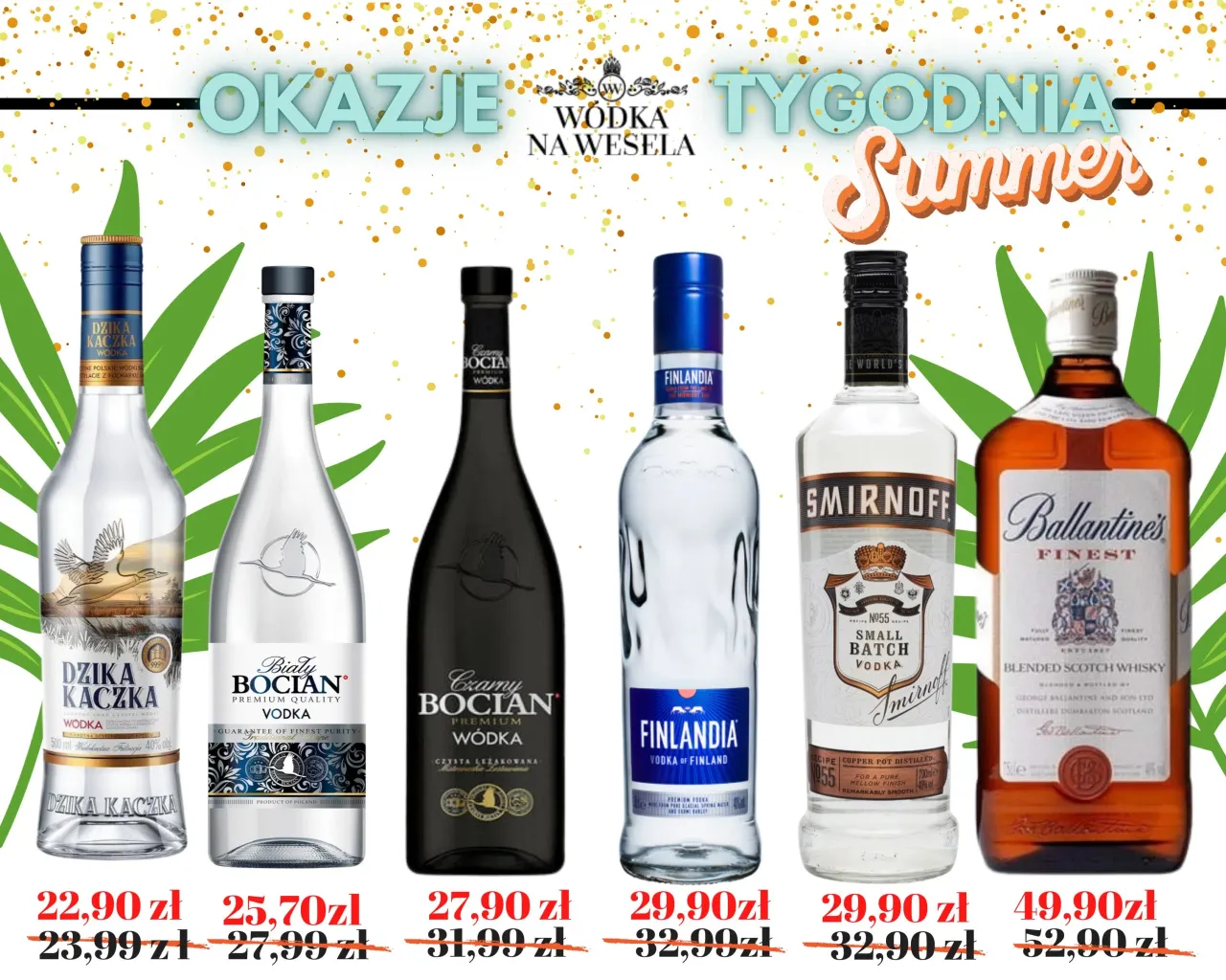 Hurtownia alkoholu na wesele