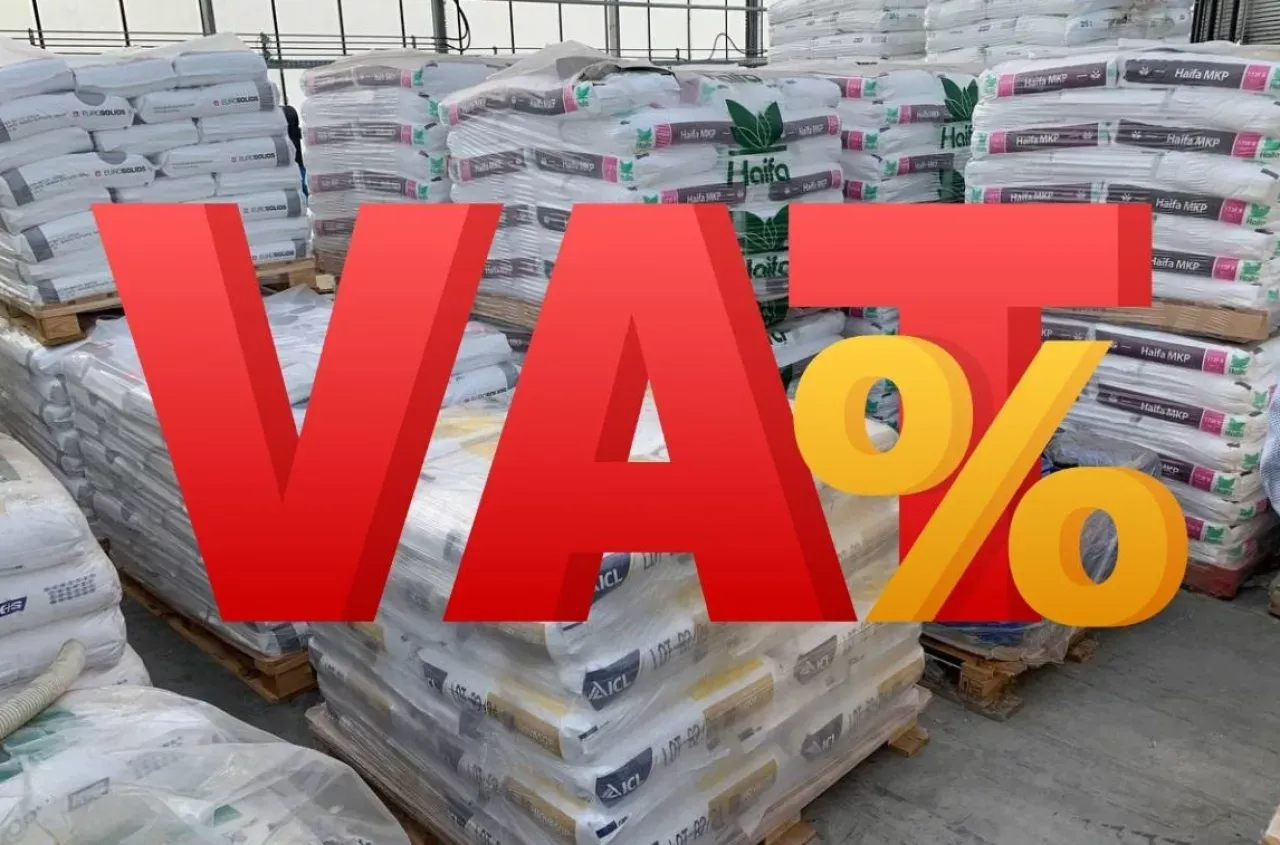 aktualna stawka VAT na nawozy 23%