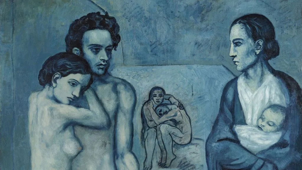 Picasso Blaue Periode La Vie