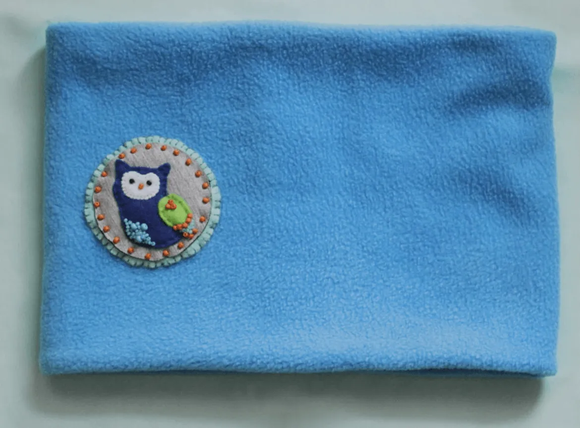 materiały do szycia komina dla dziecka