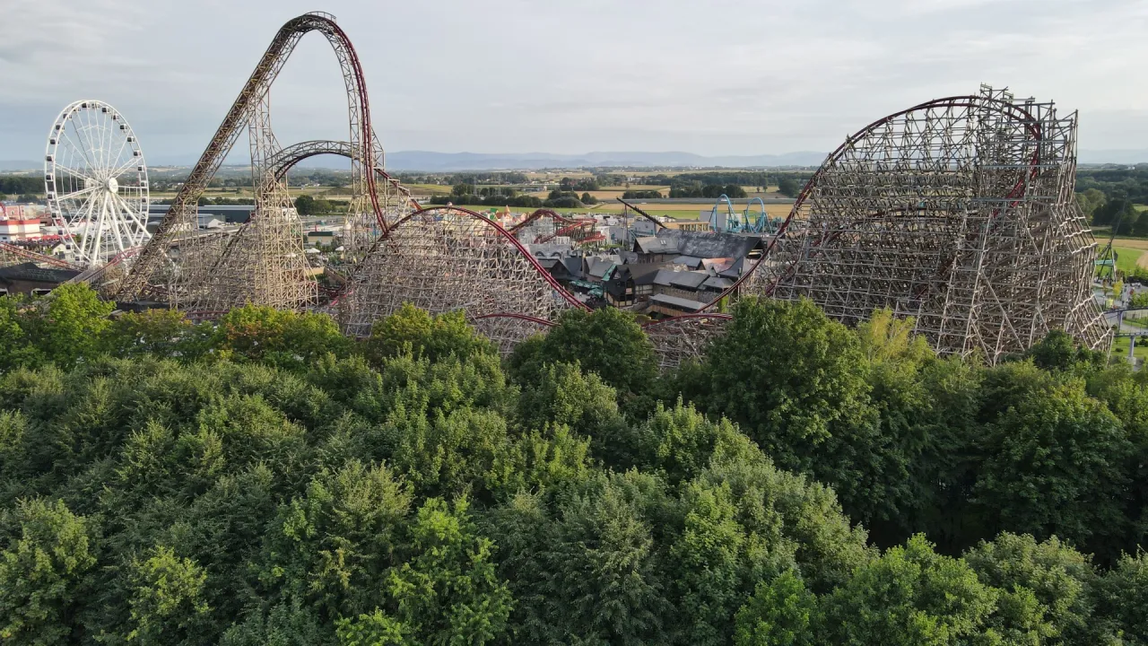 Energylandia roller coaster family