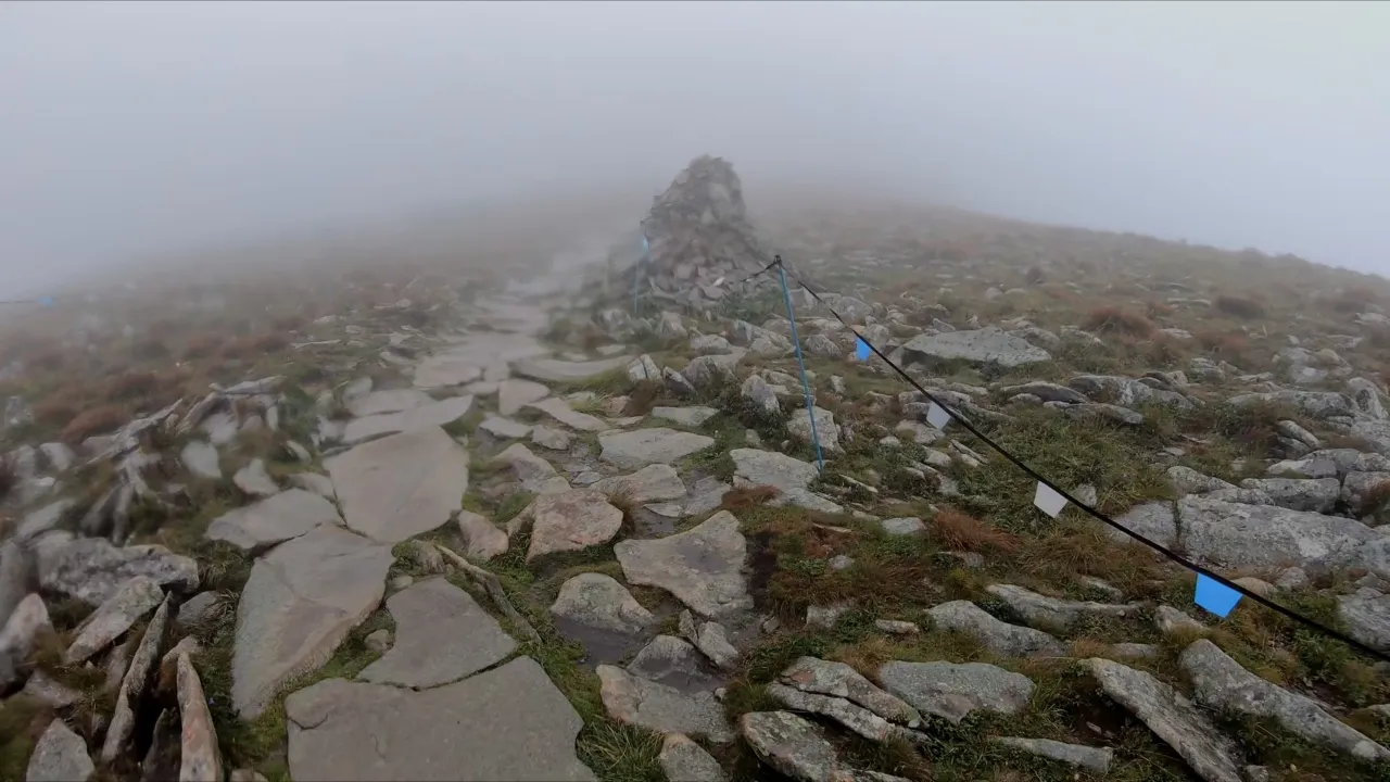 Babia G&oacute;ra mgła burza