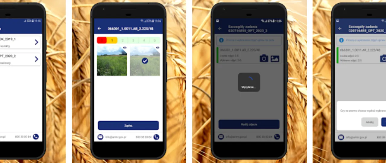 Aplikacja ARiMR pomaga rolnikom sprawdzić wysokość dopłat bezpośrednich, zarządzając zadaniami i przesyłając zdjęcia.