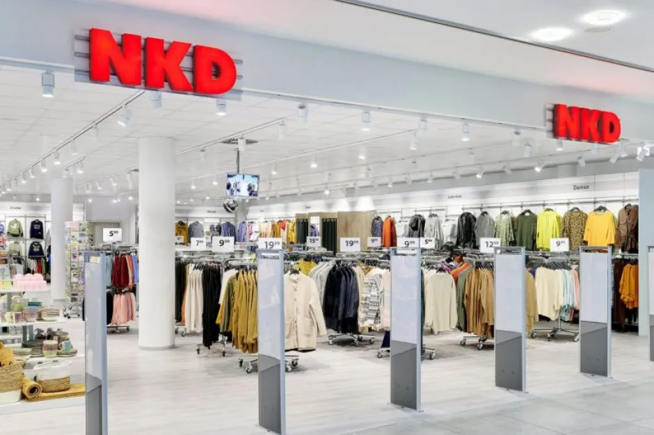 Sklep NKD w Polsce wnętrze