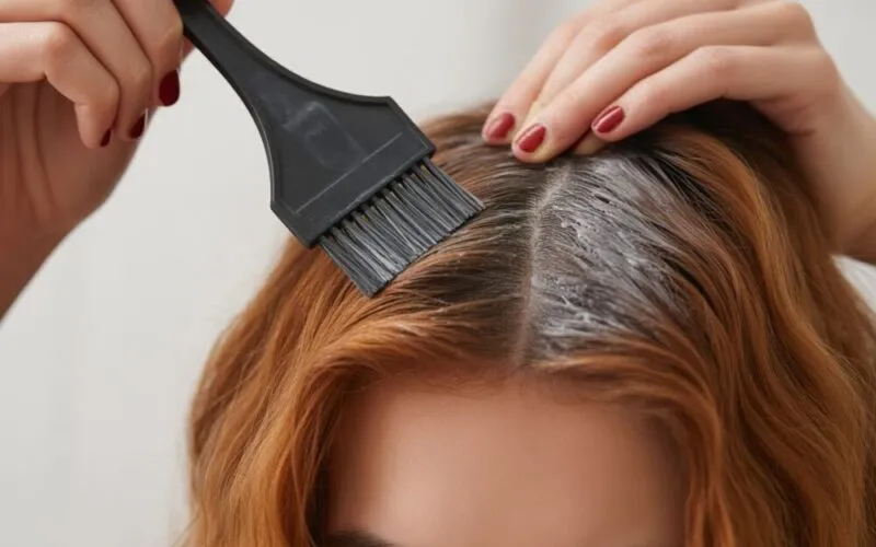 produkty do koloryzacji przeciągnięty odrost dom