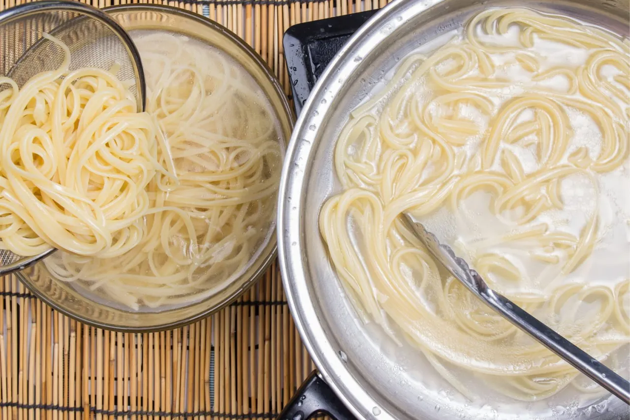 sauce p&acirc;tes onctueuse eau de cuisson