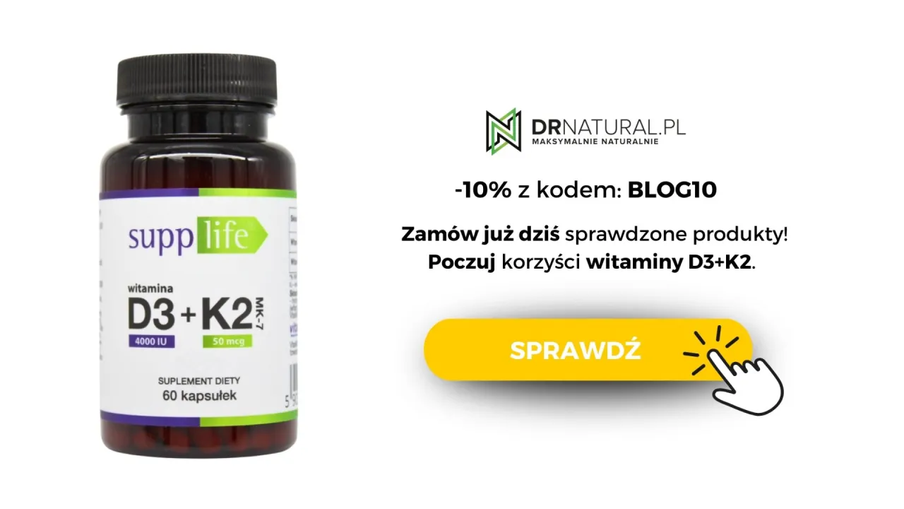 witamina D3 i K2 synergia