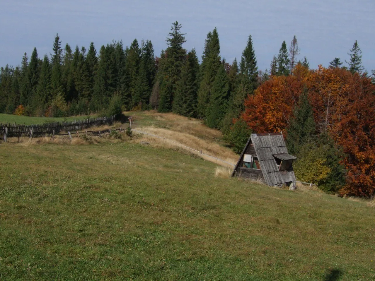 Stare Wierchy mapa szlak&oacute;w