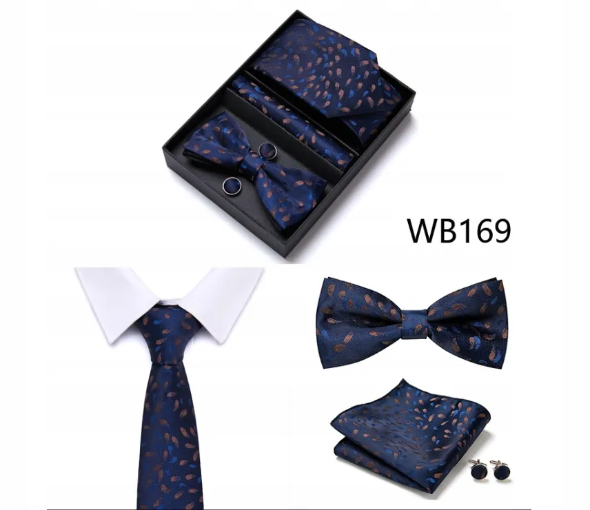 Męskie dodatki do garnituru na komunię koszula krawat mucha buty poszetka