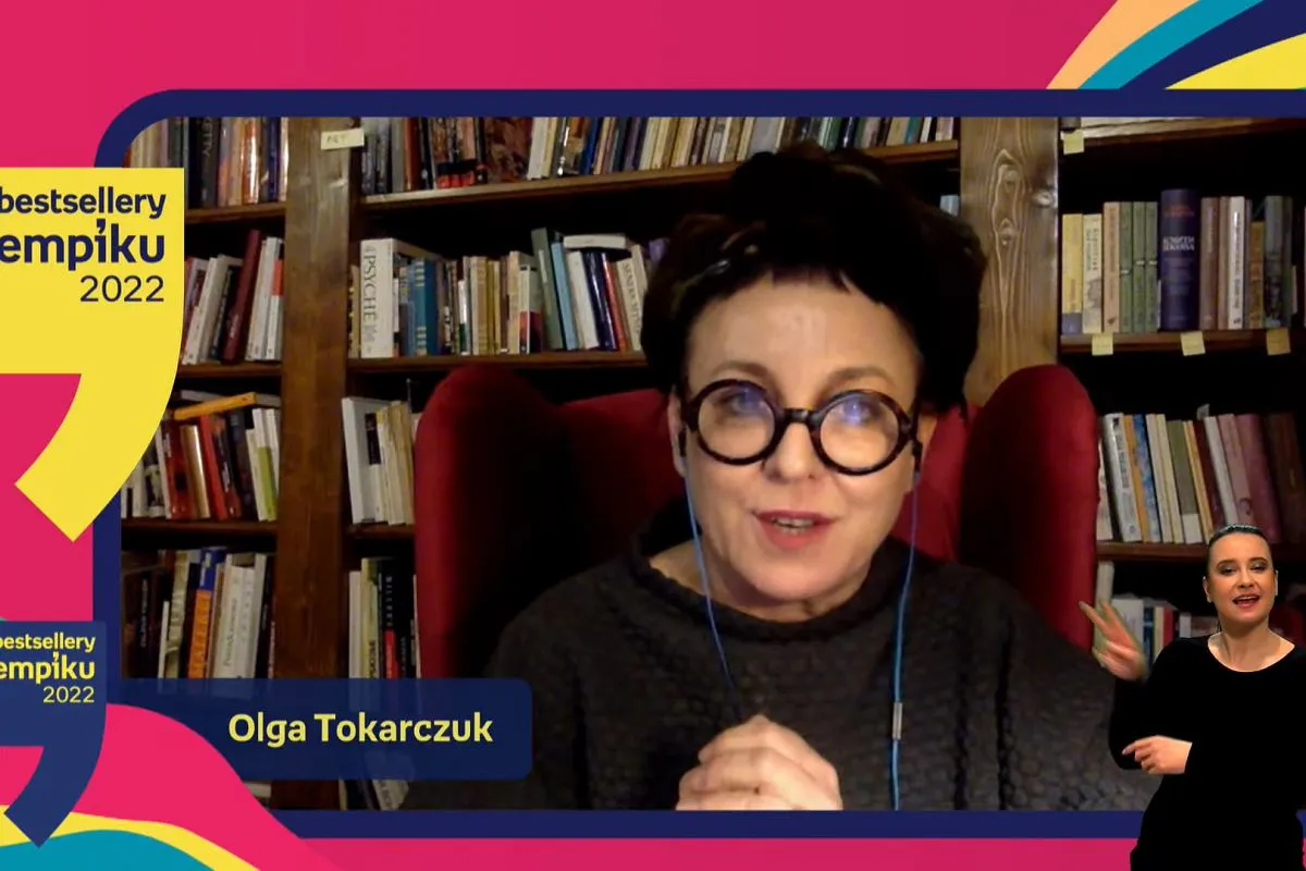 Okładka Empuzjon Olga Tokarczuk