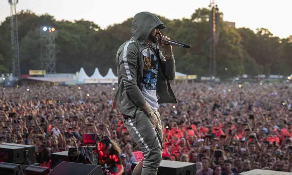 Eminem koncert scena
