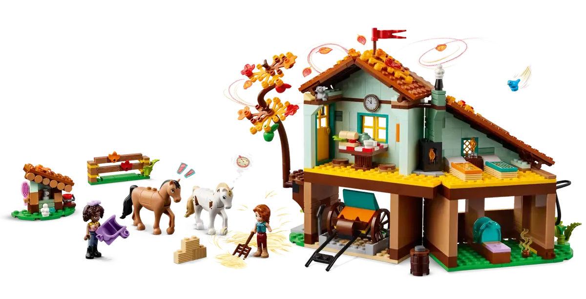 LEGO Friends 41745 Stajnia Autumn detale
