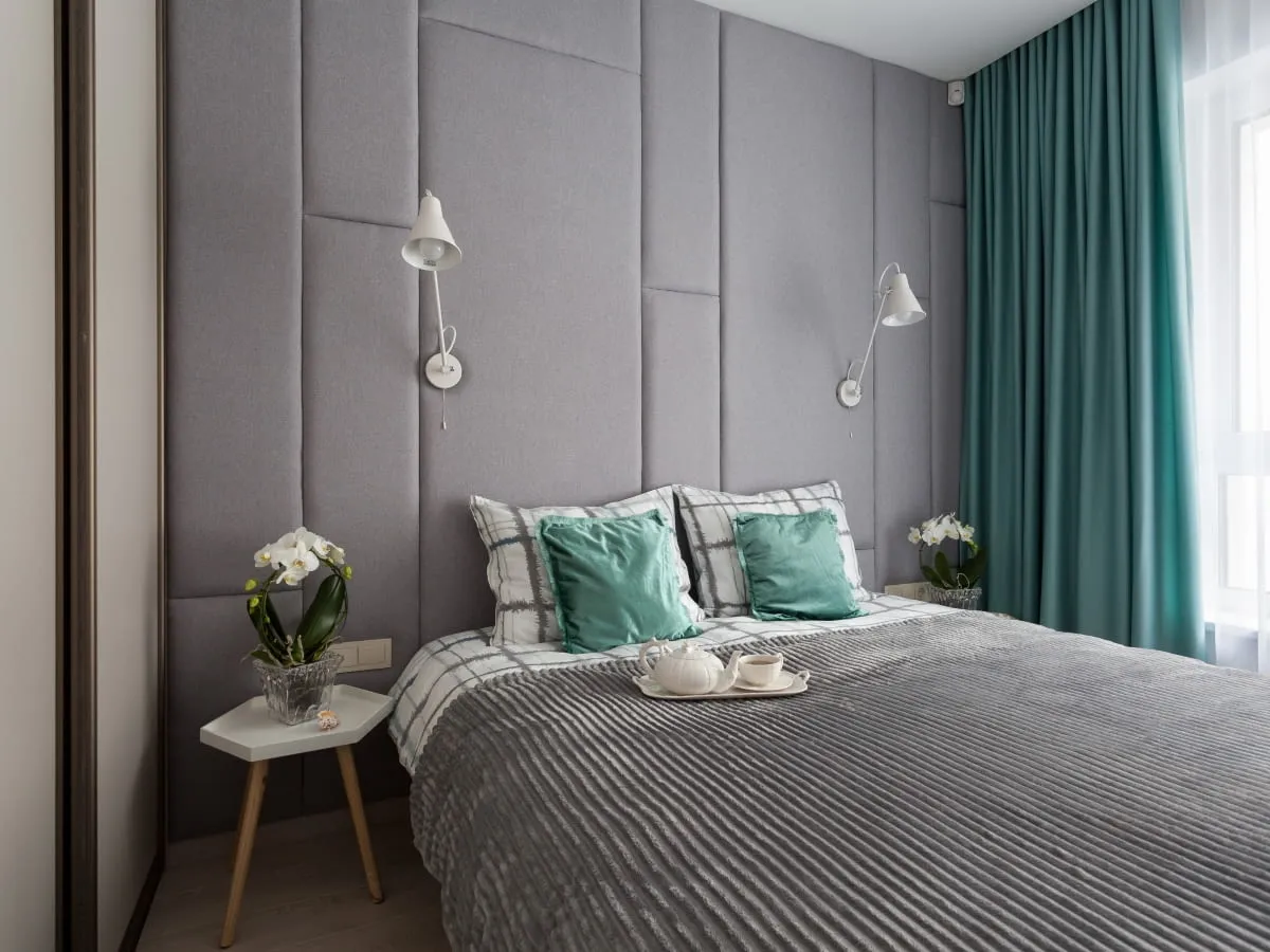 zasłony welurowe len bawełna sypialnia