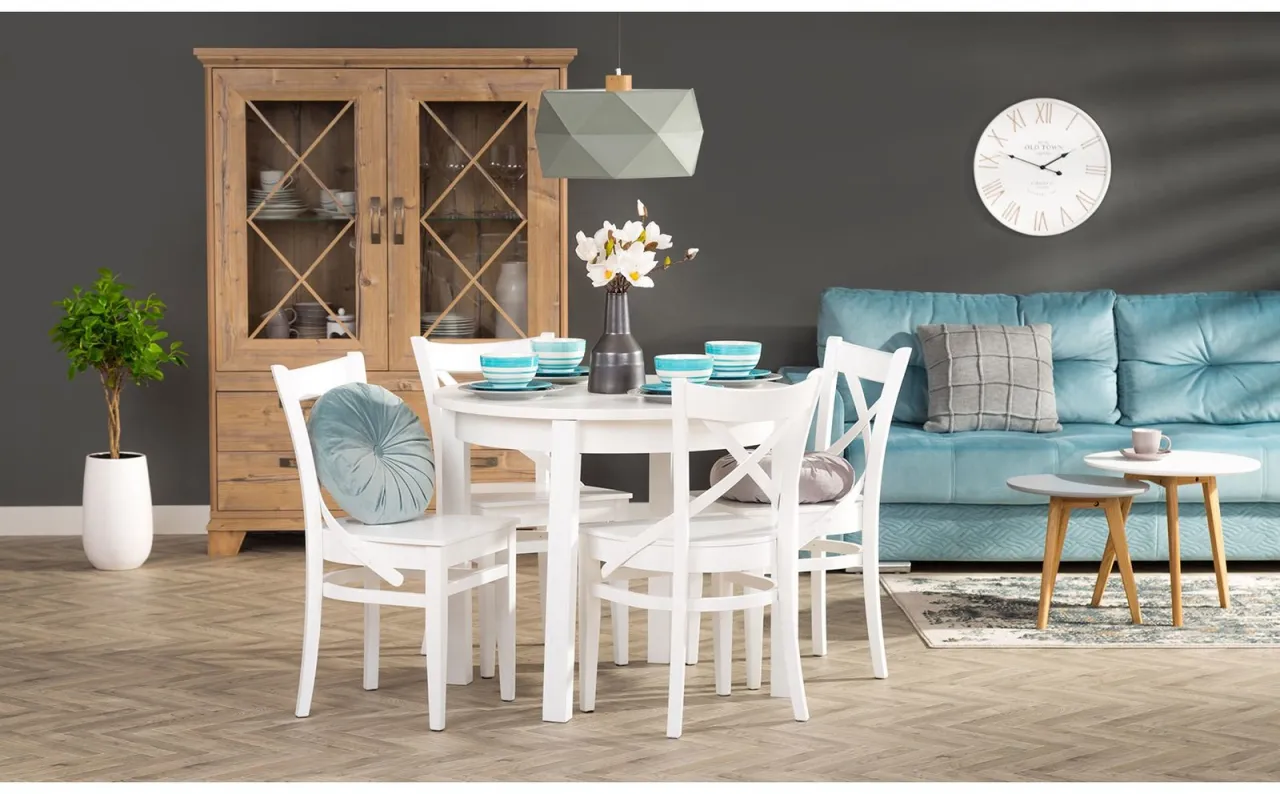 aranżacja stołu okrągłego prostokątnego kwadratowego