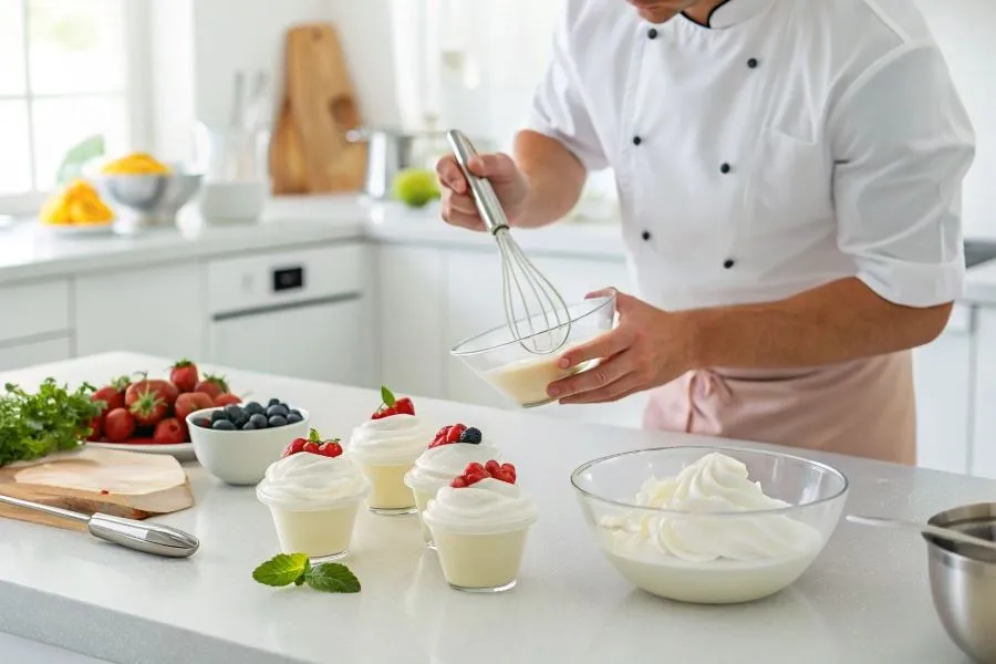 kreatywne wariacje pianki z galaretki