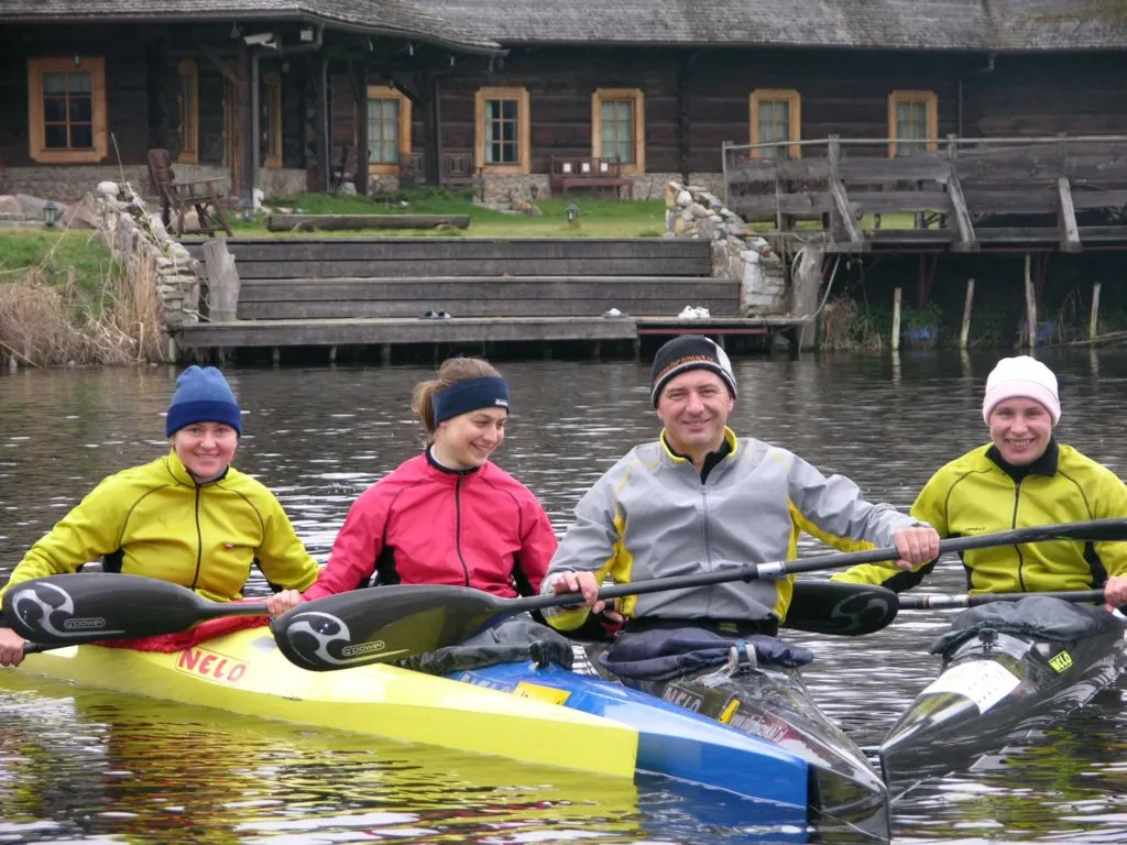 trening kajakarski Poznań Malta