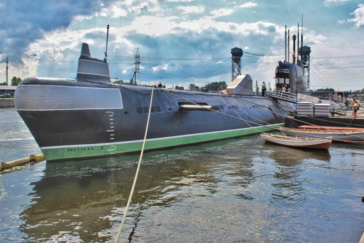 Muzeum Światowego Oceanu Kaliningrad okręt podwodny B-413