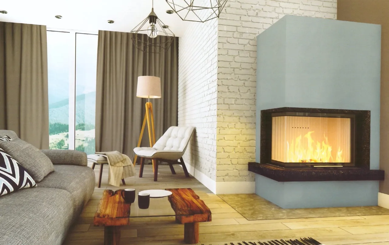 nowoczesny wkład kominkowy ekoprojekt