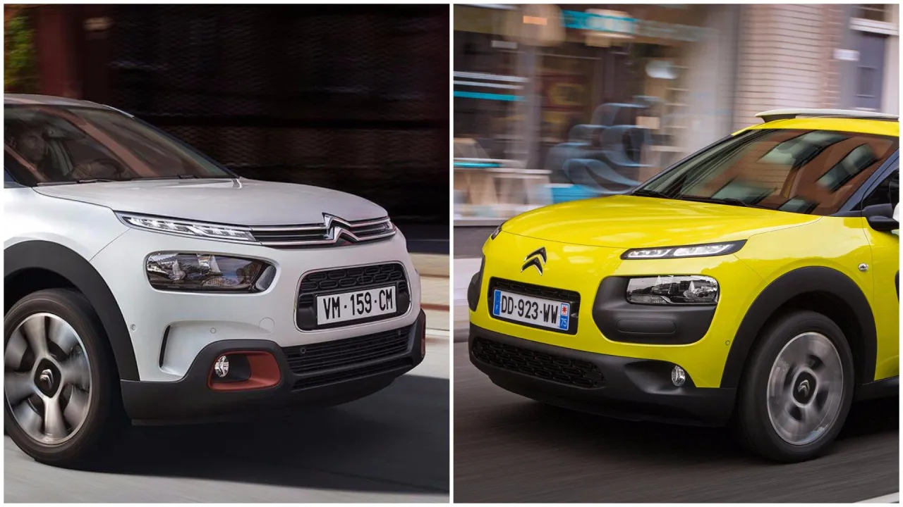 Citroen C4 Cactus i C4 Picasso por&oacute;wnanie
