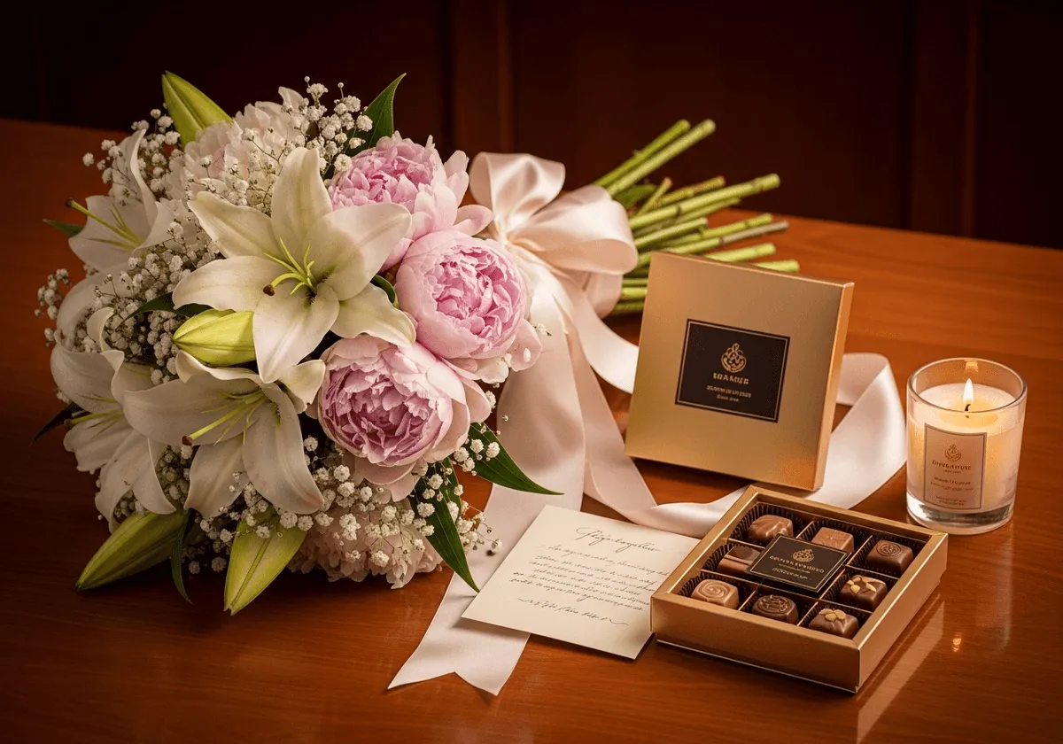 drobne gesty miłości, niespodzianka dla partnerki, kwiaty