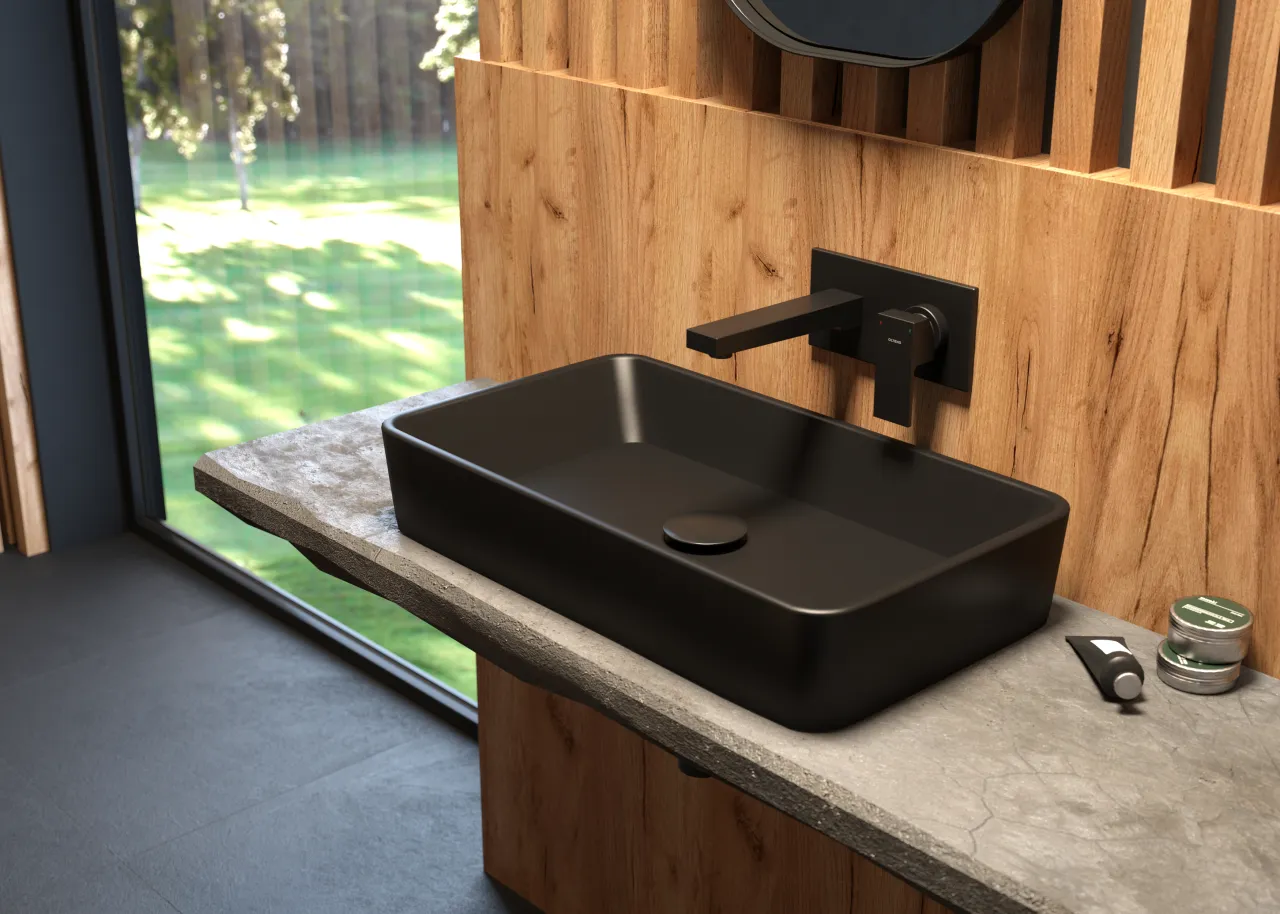 umywalki nablatowe i wpuszczane porównanie