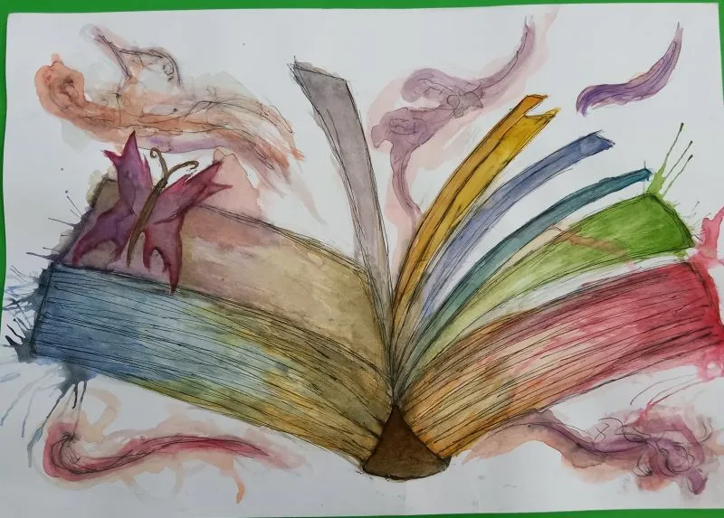 plakat promujący czytanie