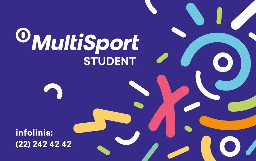 Student korzystający z karty MultiSport w siłowni