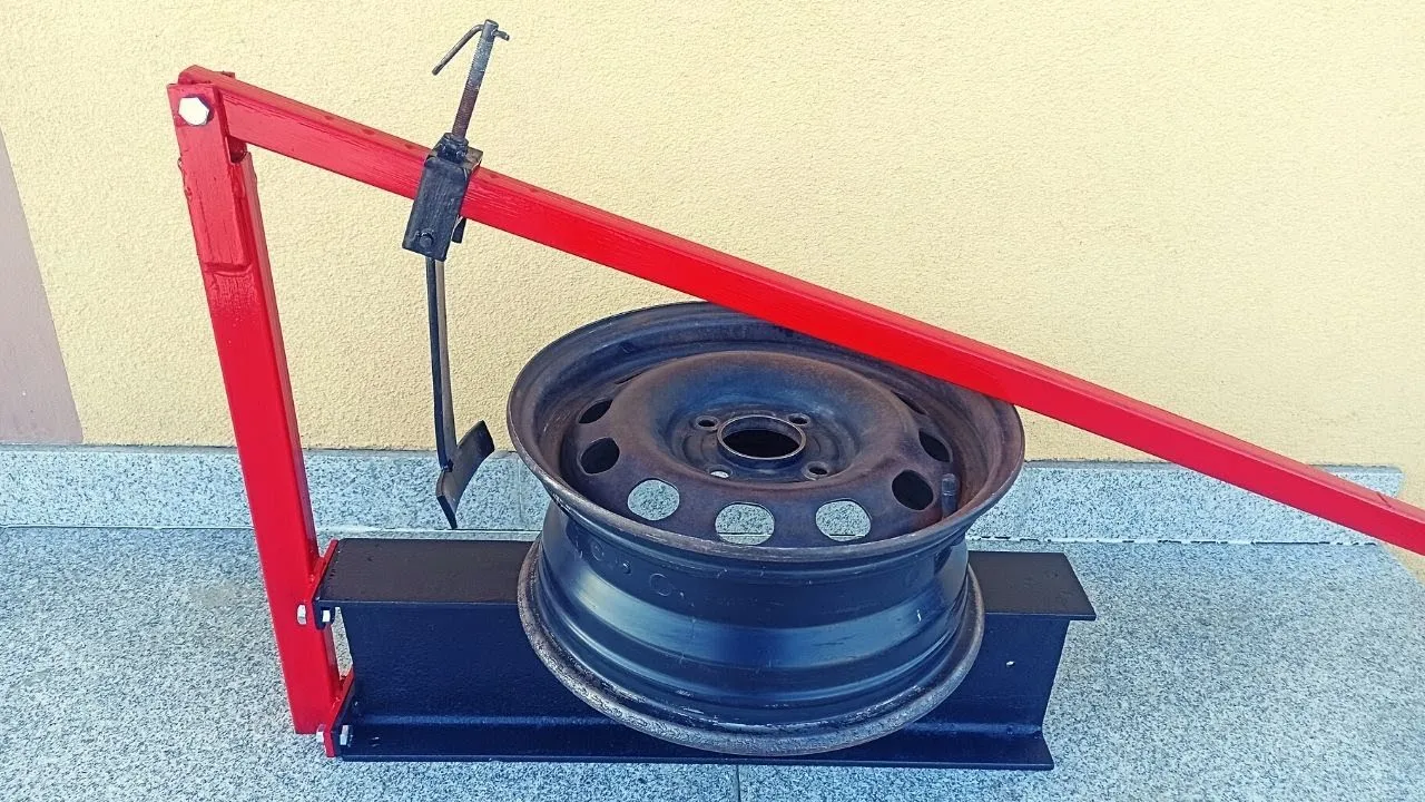 Narzędzia do demontażu opony domowym sposobem