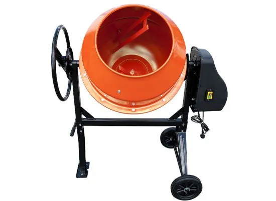 Betoniarki o różnych pojemnościach