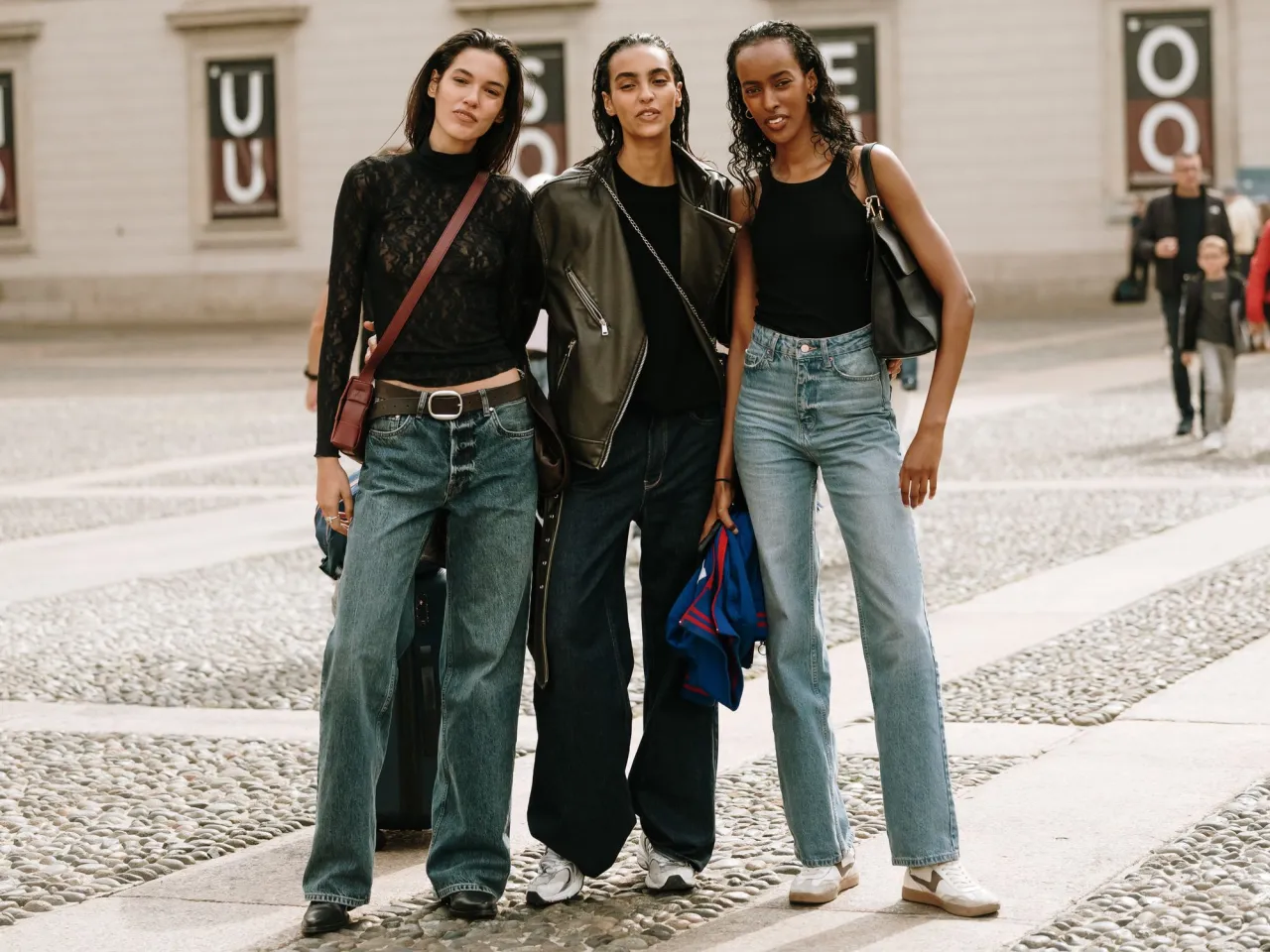 verschiedene jeans schnitte damen trends 2026