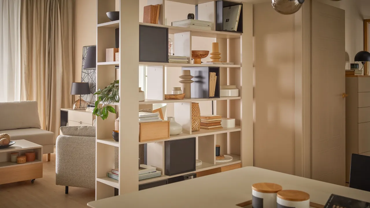 Podział kawalerki na strefy