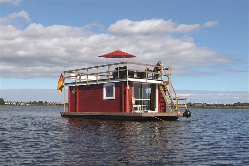 Müritz Mecklenburgische Seenplatte Hausboot