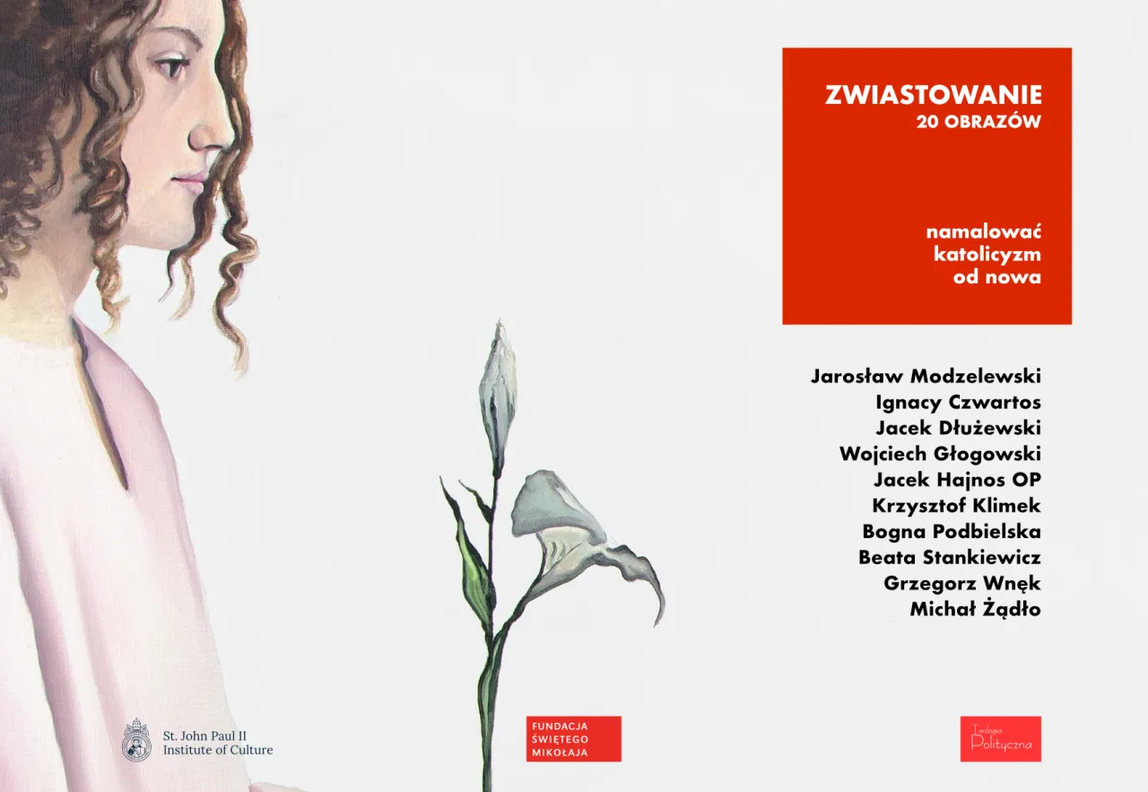 malarstwo sakralne Krzysztof Klimek Zwiastowanie