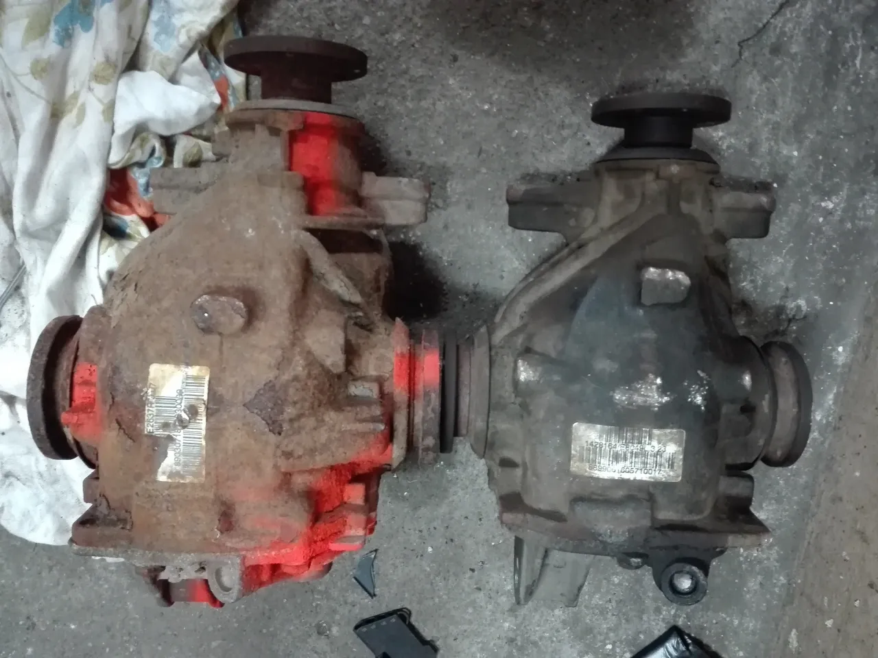 BMW E46 dyferencjał mała głowa duża głowa porównanie