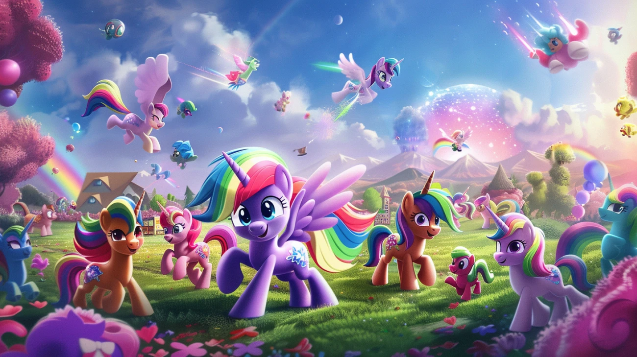 Zdjęcie Kucyki Pony Gry - Gry MLP Online, Gry Pony