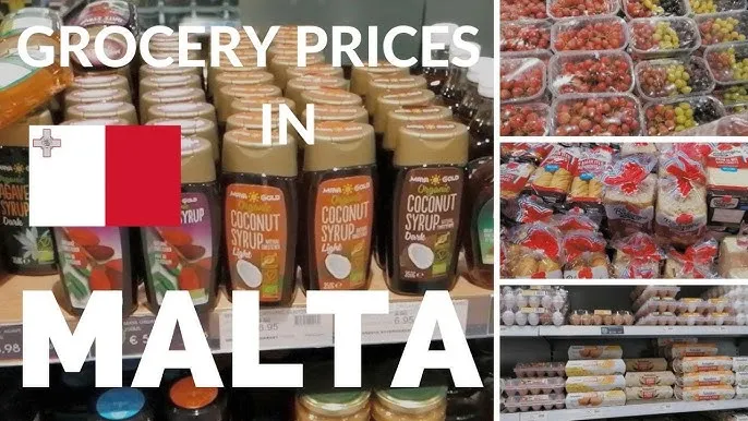 Malta supermarket food prices