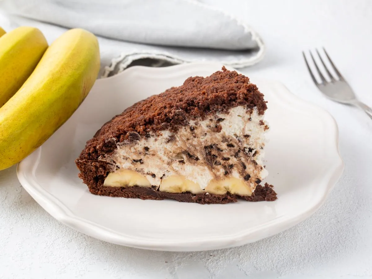 Ciemniejące banany w cieście Kopiec Kreta