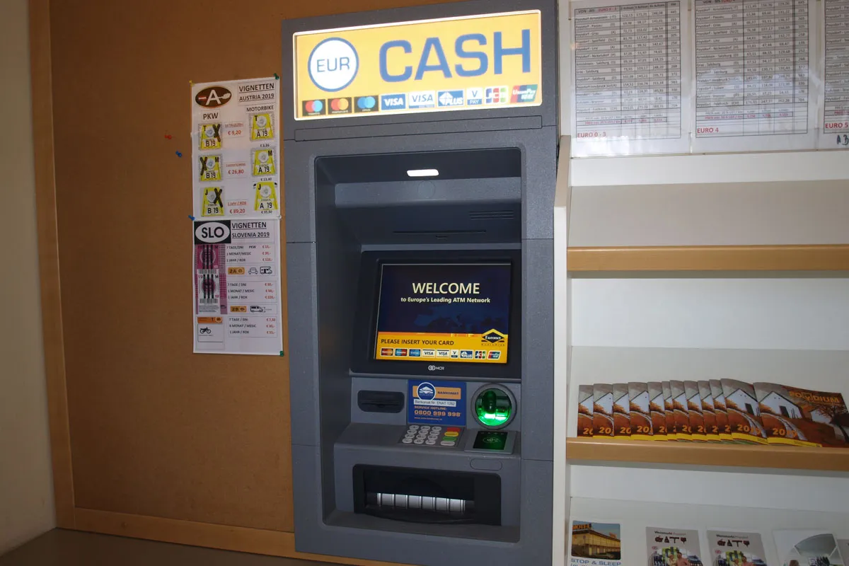 bankomat w Austrii