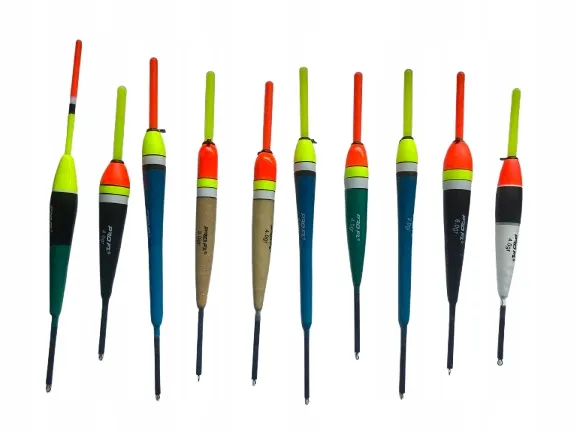 Rodzaje spławik&oacute;w rzecznych o r&oacute;żnej gramaturze