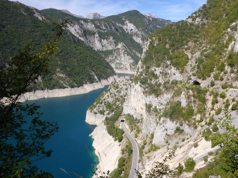 Kanion Pivy Bośnia i Hercegowina droga