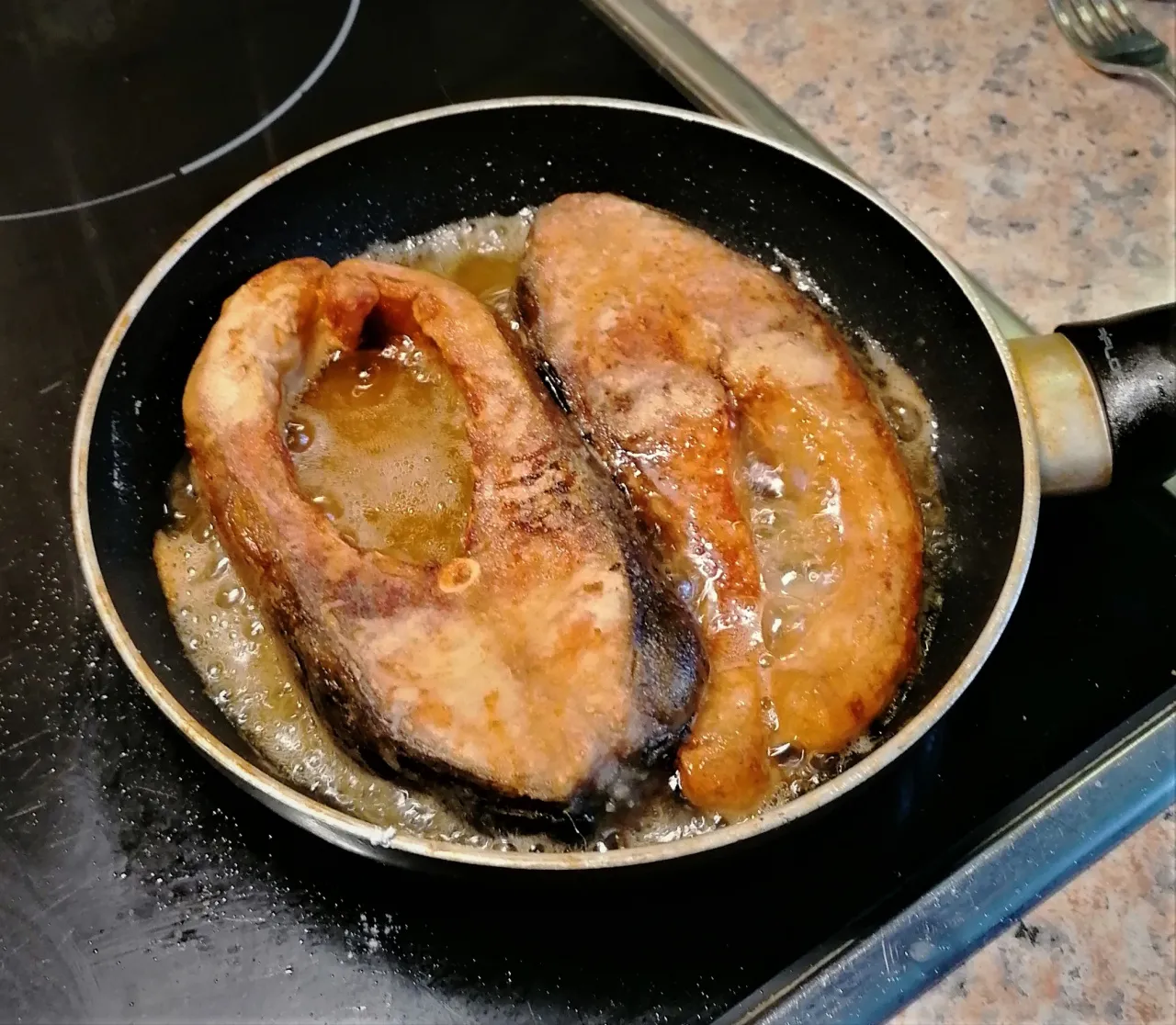 smażenie na maśle klarowanym